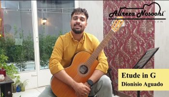 اجرای Etude in G اثر دیونیزیو آگوادو توسط محمد قائدی | گیتاریست جلد ۴